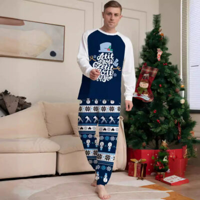 European style Christmas family pajamas supplier holiday sets