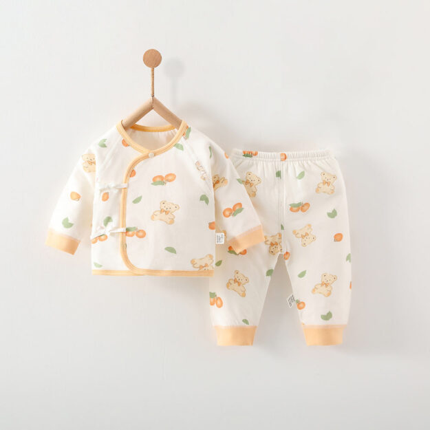 Cotton Baby & Toddler Pajamas factory (4) Cute cotton baby toddler pajamas spring autumn winter factory