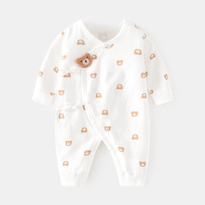 Trendy cotton one-piece baby toddler pajamas wholesale
