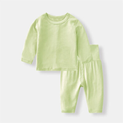 Cotton spring autumn baby toddler pajamas set for boys and girls
