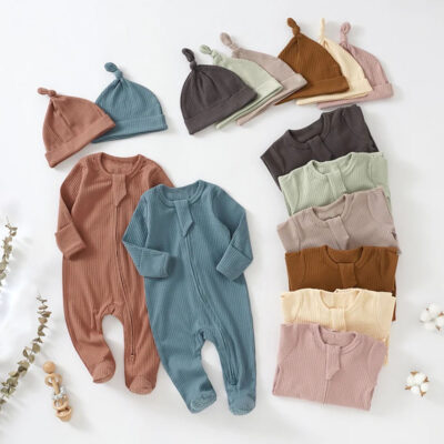 Soft cotton baby & toddler pajamas for comfort
