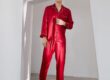 Spring autumn men’s silk pajamas supplier collection