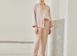Women’s silk pajamas wholesale long sleeve pants set