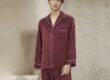 Men’s silk pajamas factory luxury set