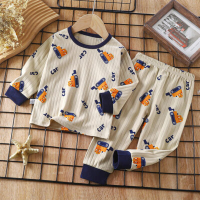 Cotton spring autumn baby toddler pajamas new homewear