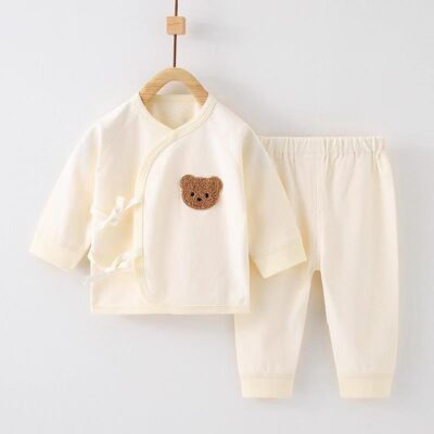 Organic cotton baby toddler pajamas eco-friendly set