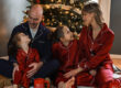 Silk family pajamas manufacturer high quality matching sets