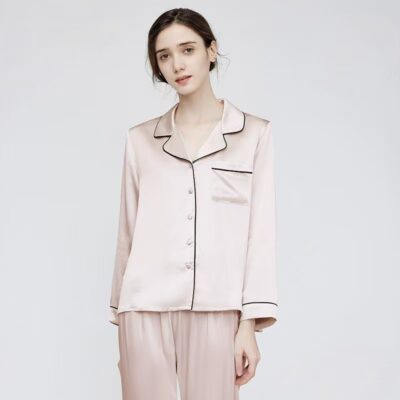 Women’s silk pajamas wholesale spring autumn luxury set