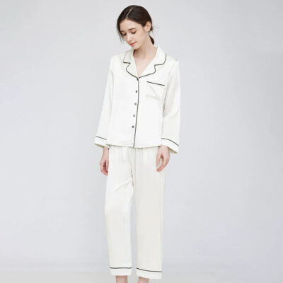 Women’s silk pajamas wholesale spring autumn luxury set