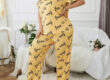 Summer casual women’s plus size pajamas wholesale set