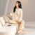Women’s cotton pajamas supplier cartoon loose spring autumn set