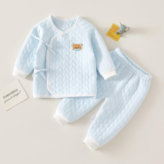 Premium Cotton Pajama Set for Baby & Toddler (3) Soft cotton long-sleeve baby and toddler pajama set