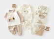 Soft breathable cotton baby toddler pajamas set
