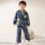 Spring autumn long sleeve boys cotton pajama set